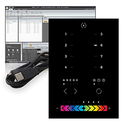 1024 Channel DMX Touch Screen Wallmount Controller