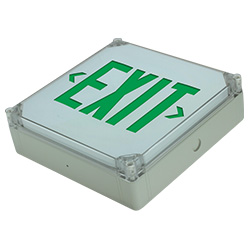 VRC Series Wet Location Rated LED Exit