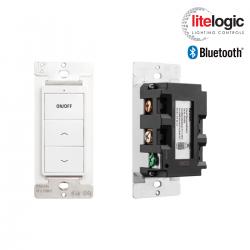 LE-SW3 Series LiteLogic 3-Key Line Voltage Wall Switch