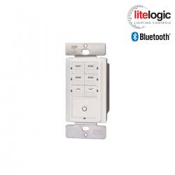 LE-SW4 Series LiteLogic 7-Key Line Voltage Wall Switch Scene Controller